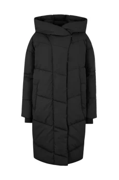 Sobretudo Comprido Acolchoado