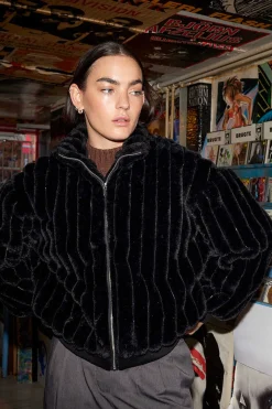 Sobretudo De Pelo Sintetico