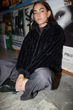 Sobretudo De Pelo Sintetico