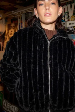 Sobretudo De Pelo Sintetico