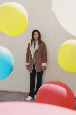 Sobretudo Dupla Face Dupla Abotoadura