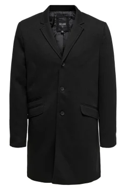 Sobretudo Fecho Abotoado