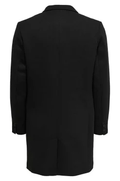 Sobretudo Fecho Abotoado