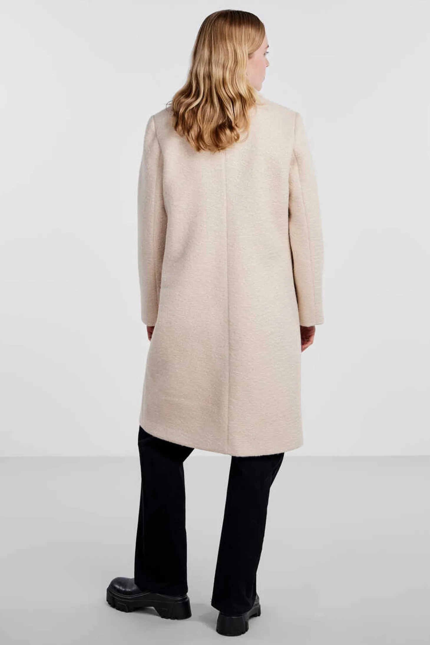 Sobretudo Gola De Lapela