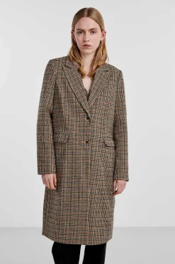 Sobretudo Gola De Lapela