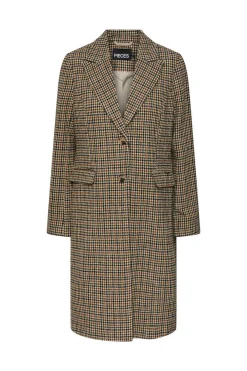 Sobretudo Gola De Lapela