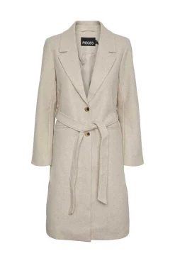 Sobretudo Gola De Lapela