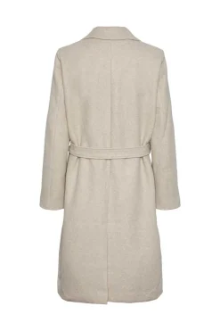 Sobretudo Gola De Lapela