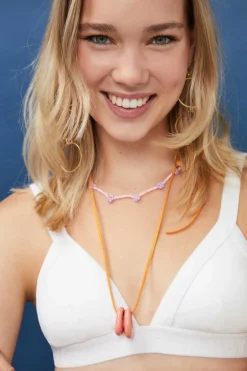 Soutien Top Triangular Algodao Branco