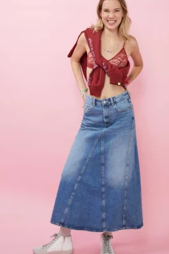 Soutien Top Triangular Renda Escuro