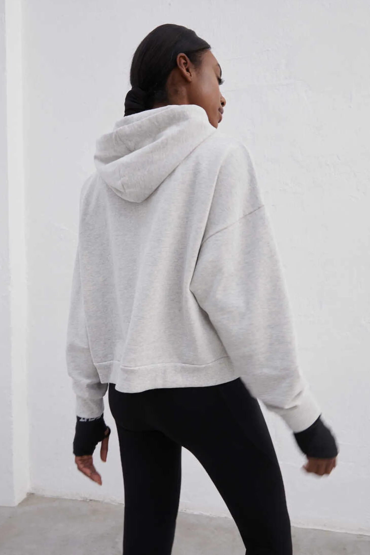 Sudadera 100% Algodao Gris