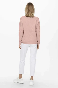 Sweater De Bico Manga Comprida