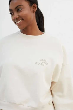 Sweatshirt 100% Algodao Branco