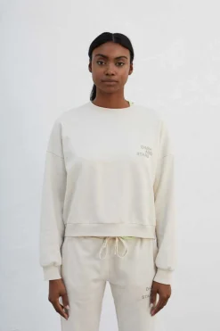 Sweatshirt 100% Algodao Branco