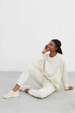 Sweatshirt 100% Algodao Branco