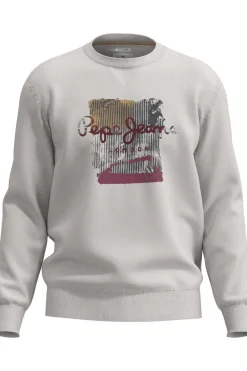 Sweatshirt Algodao Logo Estampado