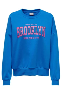 Sweatshirt Algodao Mensagem Bordada