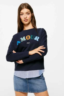 Sweatshirt "Amour" Bimateria