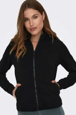 Sweatshirt Basica Com Fecho-Eclair