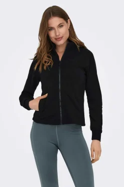 Sweatshirt Basica Com Fecho-Eclair