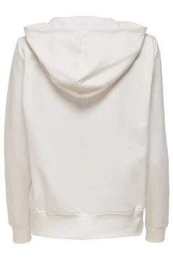 Sweatshirt Com Capuz E Estampado Frontal.