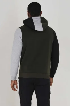 Sweatshirt Com Capuz Tricolorida