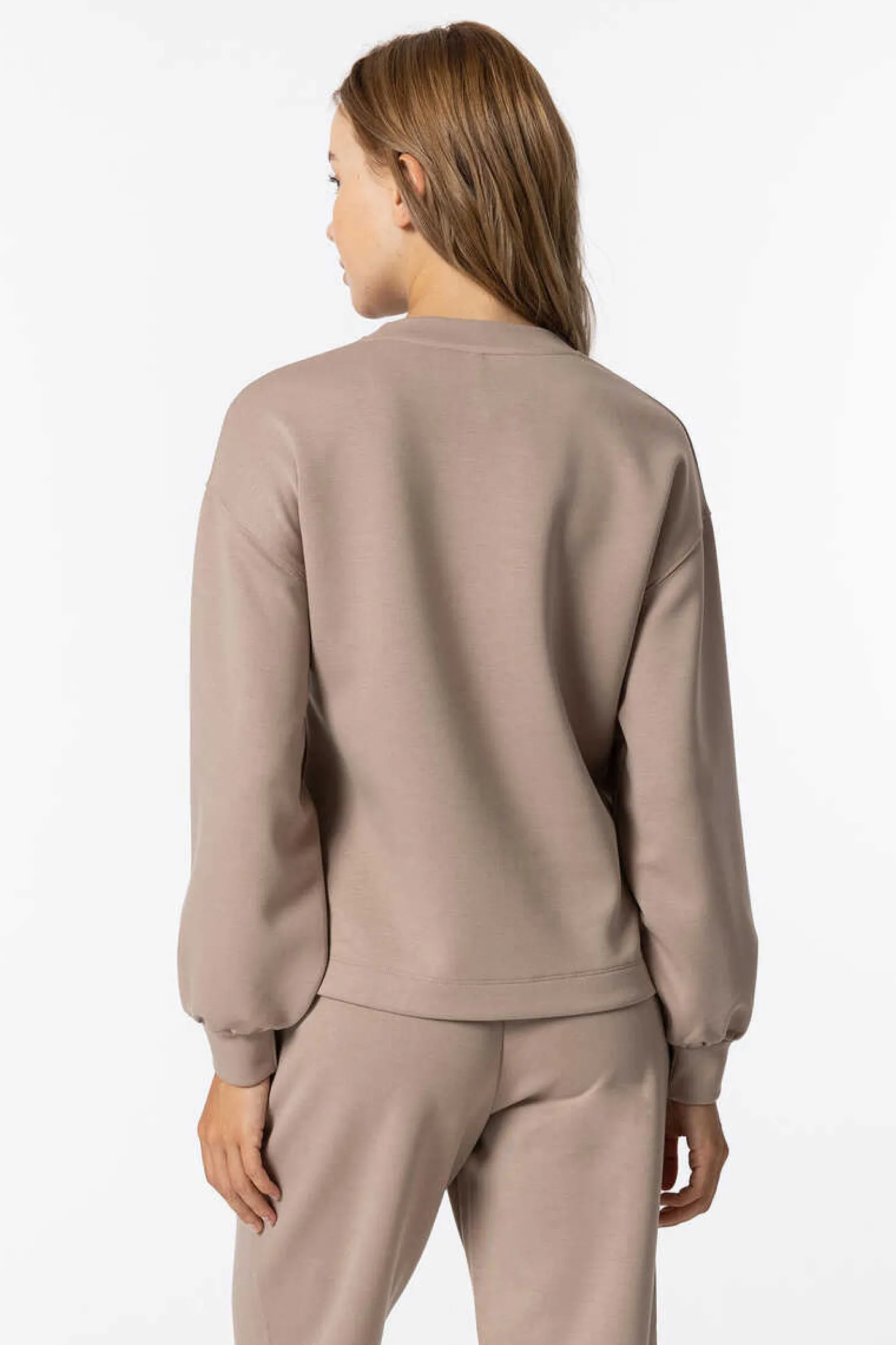 Sweatshirt Com Detalhe Costura