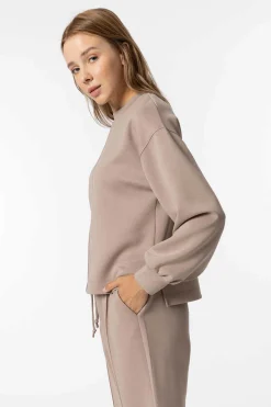 Sweatshirt Com Detalhe Costura