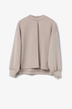 Sweatshirt Com Detalhe Costura