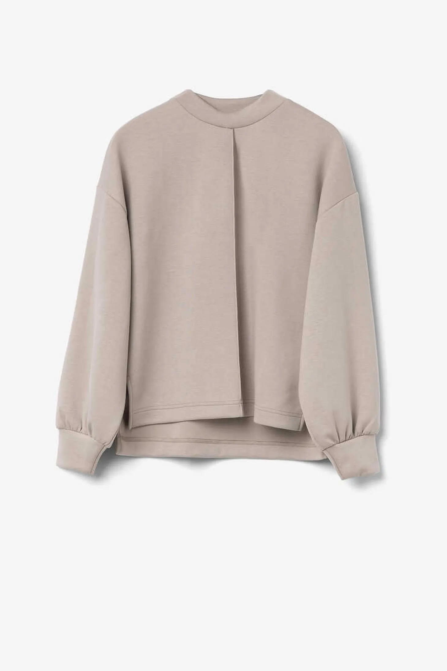 Sweatshirt Com Detalhe Costura