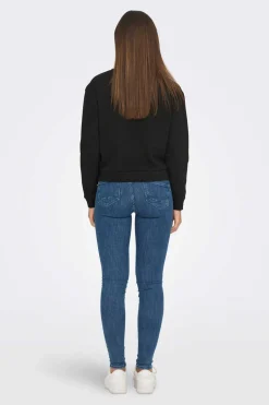 Sweatshirt Com Folhos