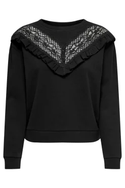 Sweatshirt Com Folhos