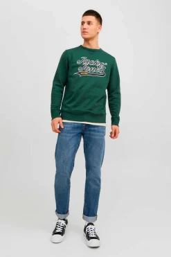 Sweatshirt Com Gola Redonda