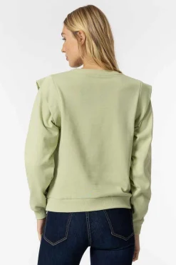 Sweatshirt Com Texto Bordado