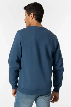 Sweatshirt Com Texto Bordado