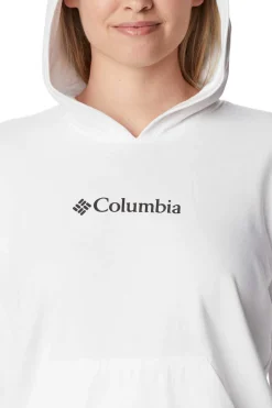 Sweatshirt De Felpa Francesa Com Capuz Columbia Logo™ Iii Para Mulher