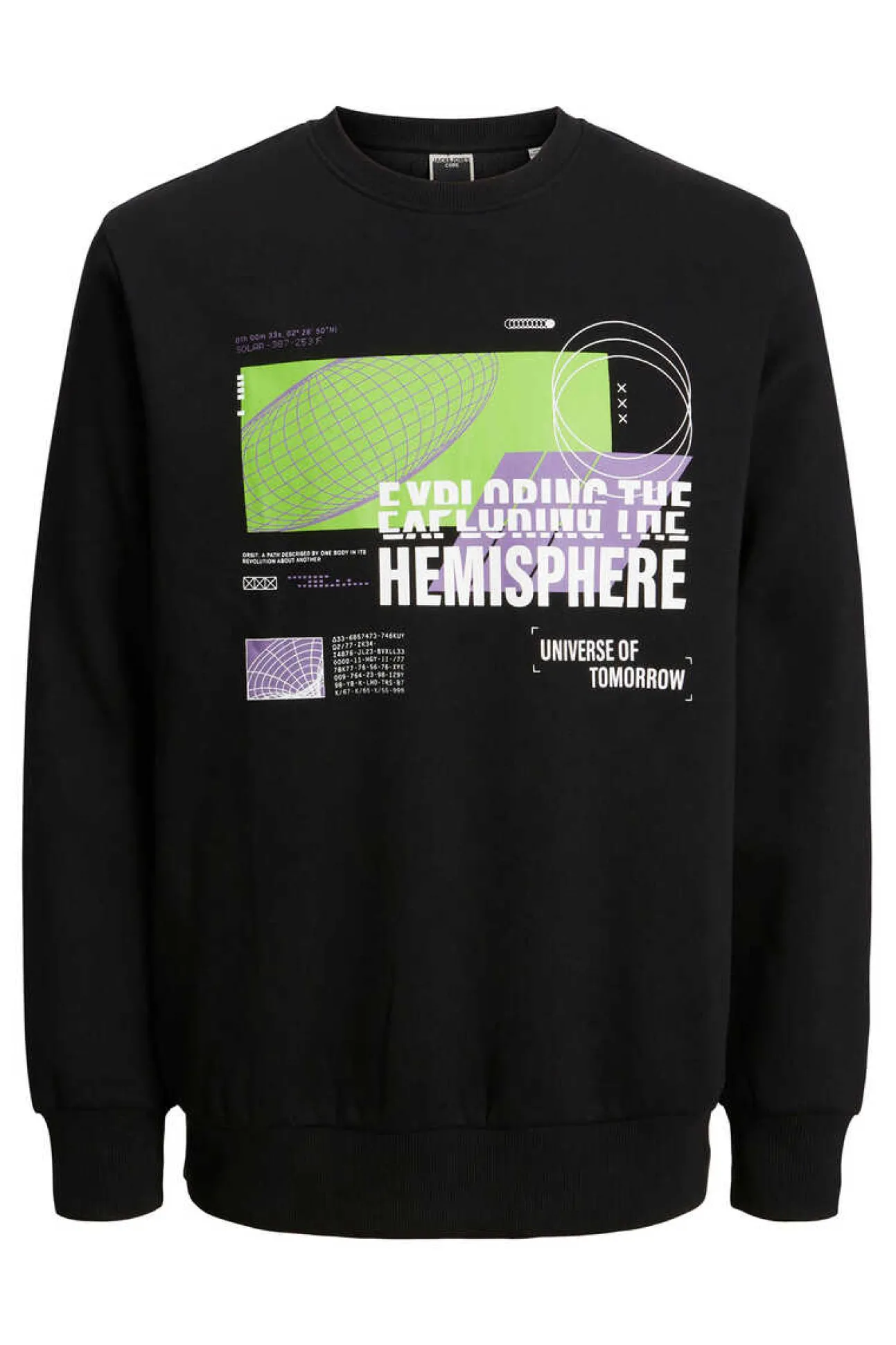 Sweatshirt De Gola Redonda Print Universo