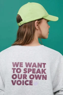 Sweatshirt Felpa Logo Manga