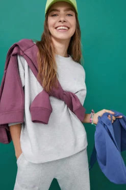 Sweatshirt Felpa Logo Manga