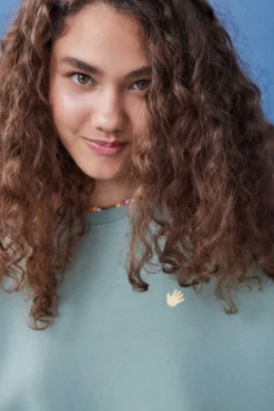 Sweatshirt Felpa Logo Manga