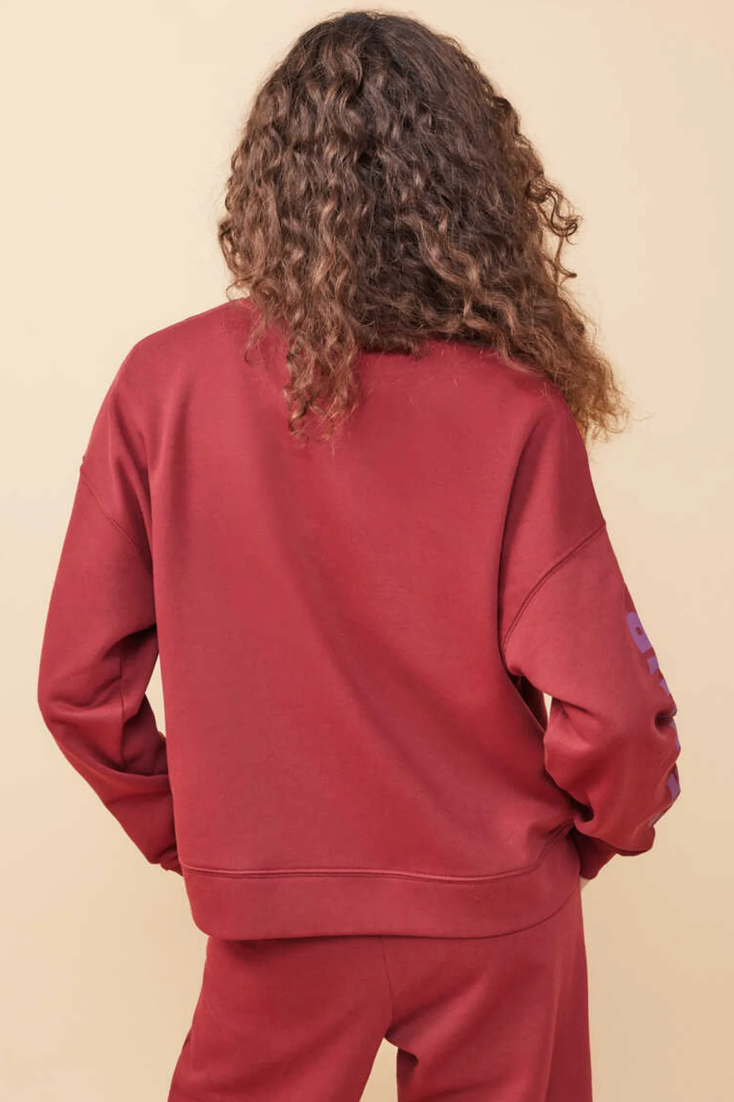 Sweatshirt Felpa Vermelha Logo Manga