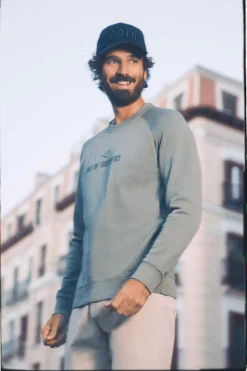 Sweatshirt Gola Redonda Com Logo Frontal