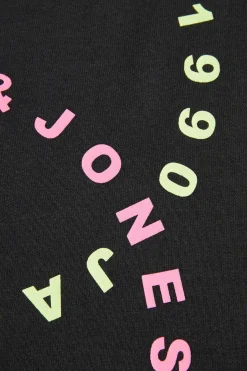 Sweatshirt Gola Redonda Estampado Traseiro