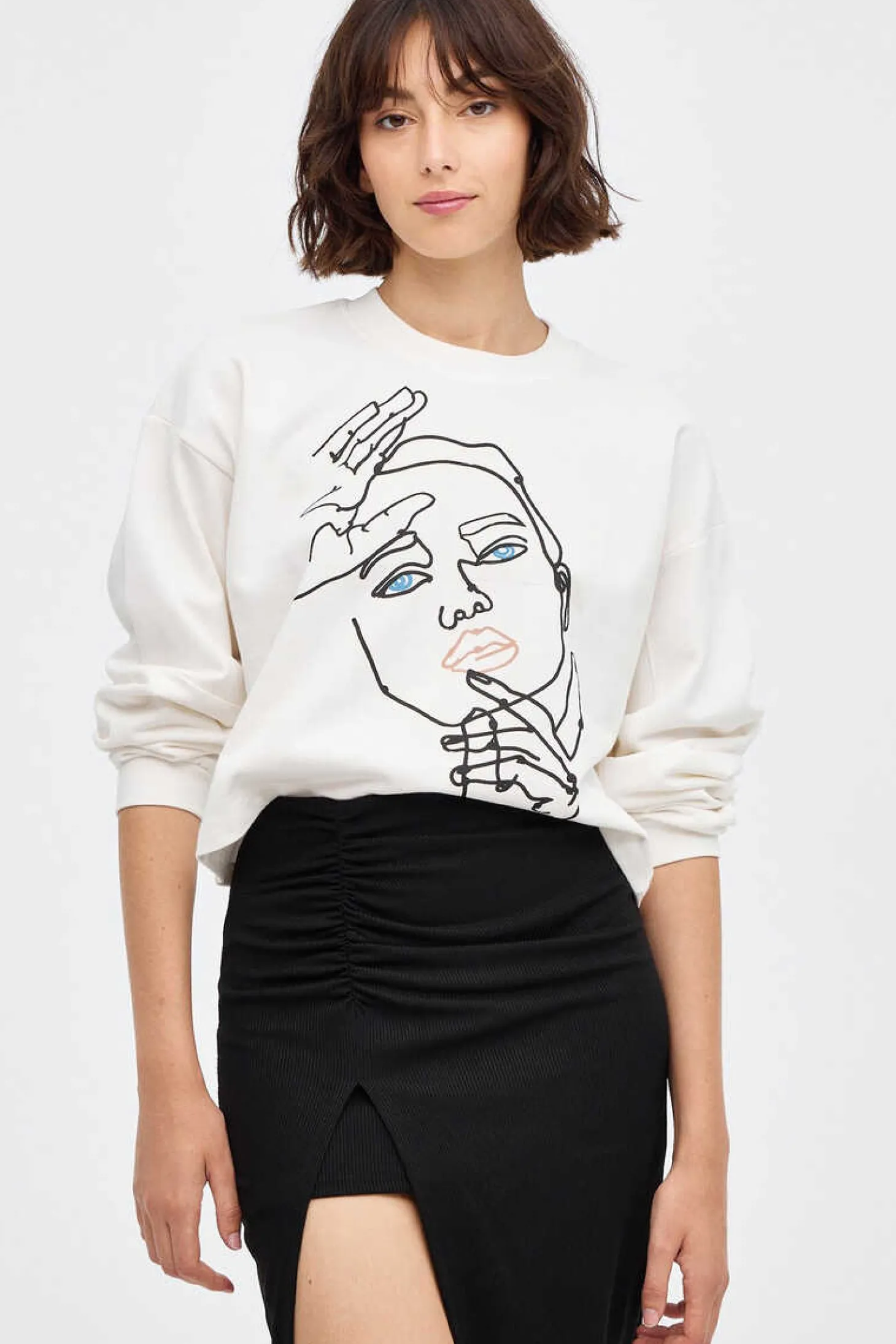 Sweatshirt Gola Redonda Print