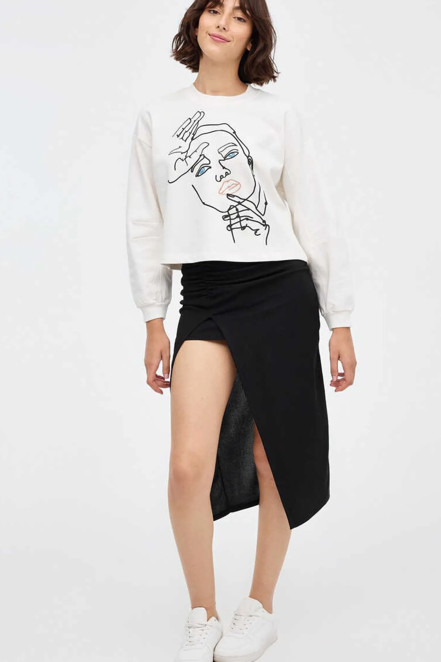 Sweatshirt Gola Redonda Print