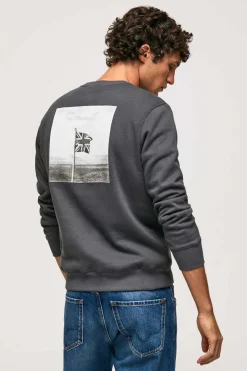 Sweatshirt Homem Gola Redonda
