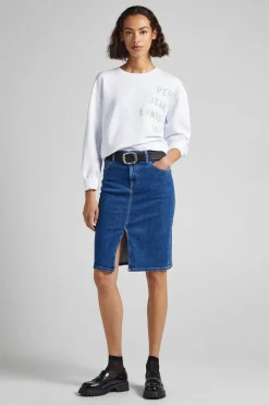 Sweatshirt Logo Estampado Algodao