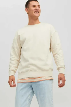 Sweatshirts Corte Descontraido Gola Redonda