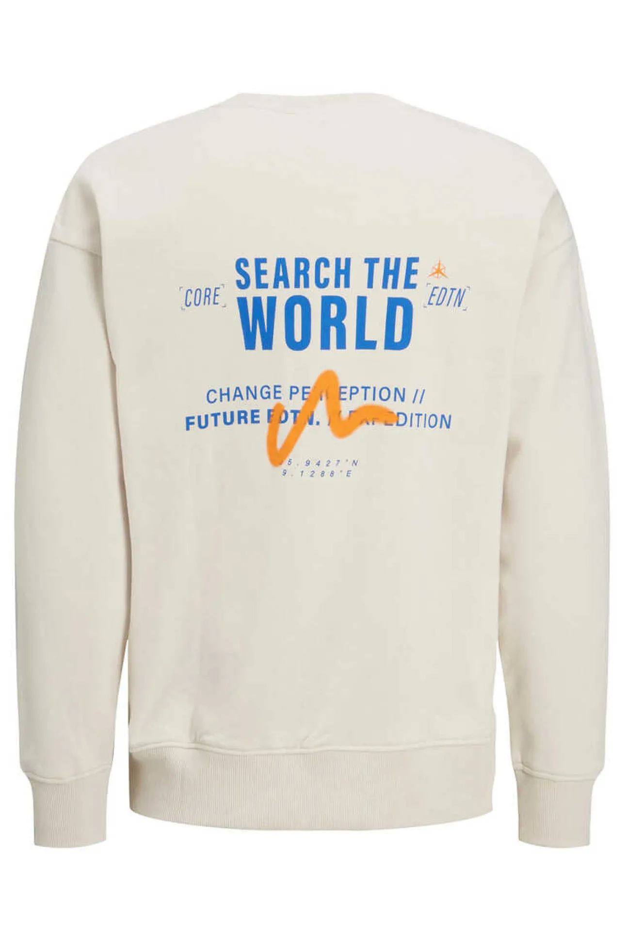 Sweatshirts Corte Descontraido Gola Redonda