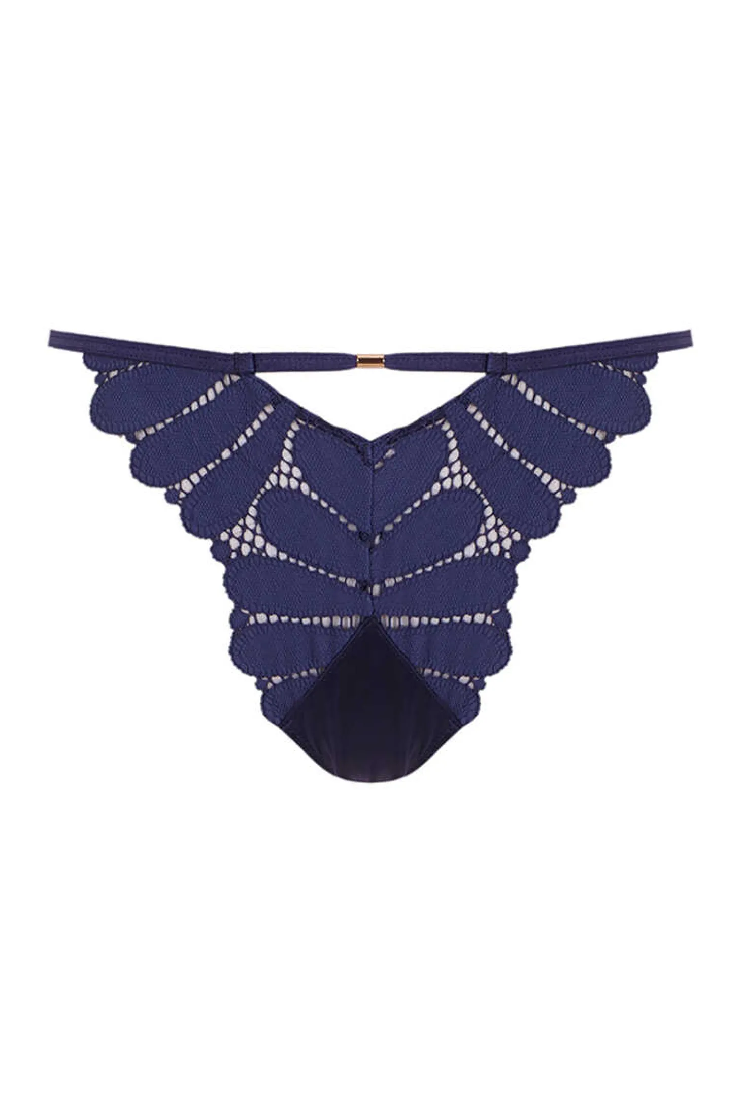 Tanga Tira Bordado Renda Medio